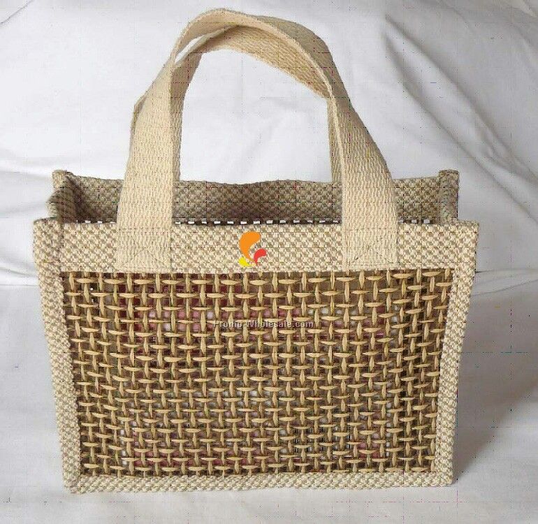 Cotton Jute Blend Tote Bag - 12 Oz.