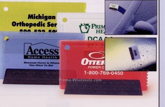 Credit Card Ice Scraper / Squeegee