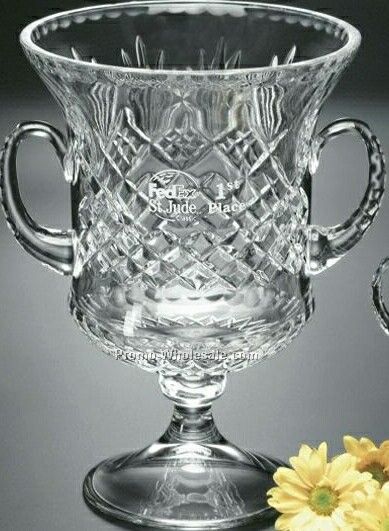 Crystal Winfield Trophy Cup (11-1/2")