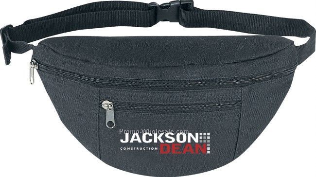 Deluxe 2 Zipper Fanny Pack (Blank)