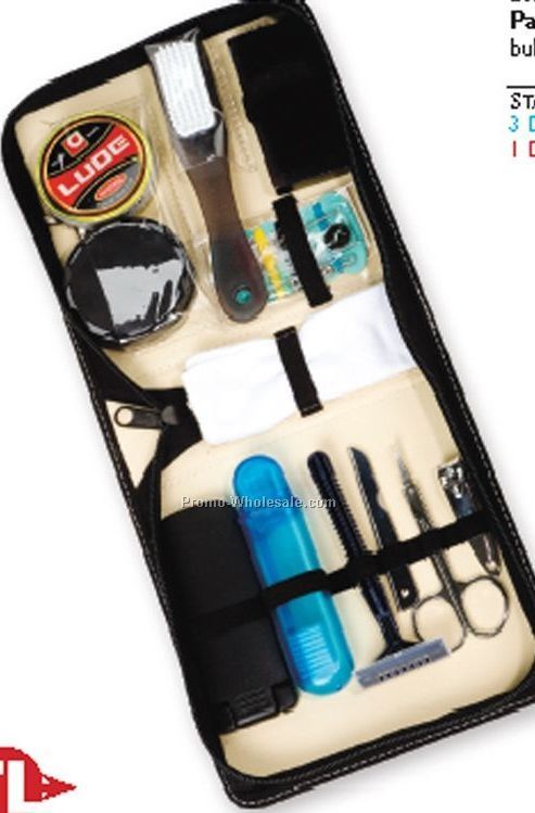 Deluxe Shoe Shine Travel Kit