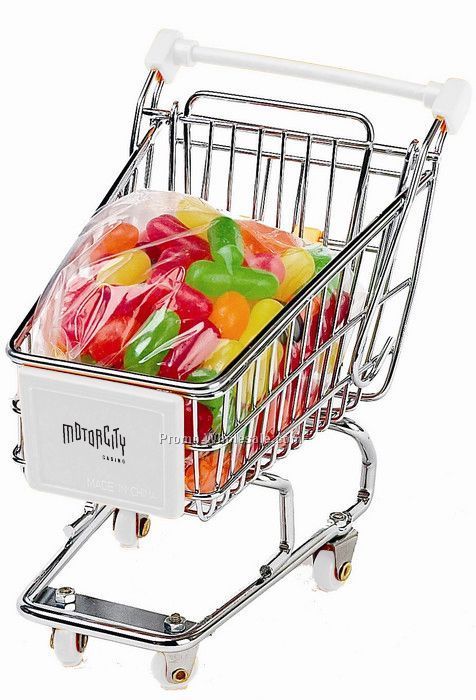 Dlk Mini Shopping Cart With Mike And Ikes Fruit Filled Candy