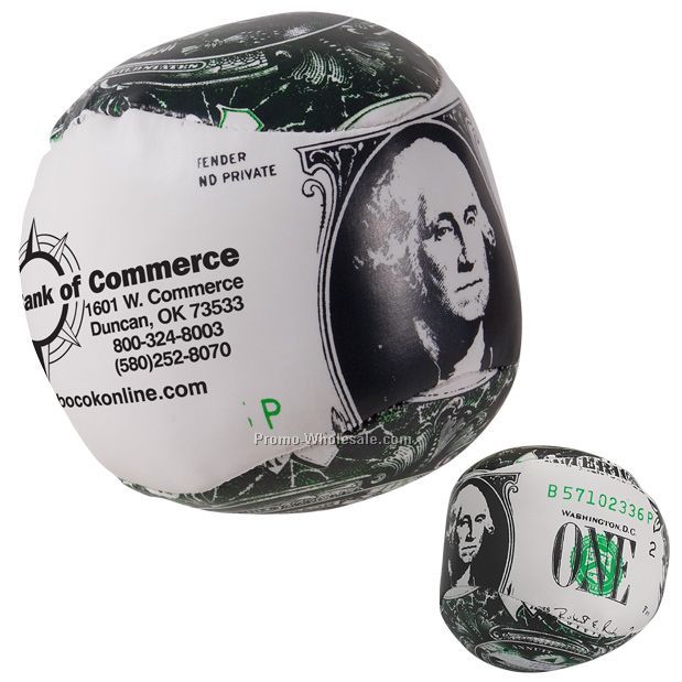 Dollar Bill Pillow Ball