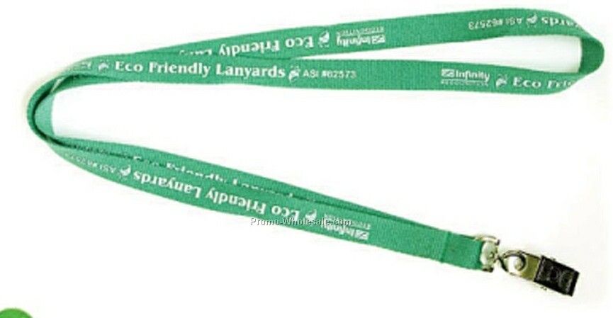 Eco-friendly Flat Lanyard-1/2"