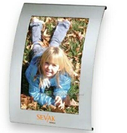 Essentials Courbure I Curved Aluminum Photo Frame 5-1/8"x7-1/4"