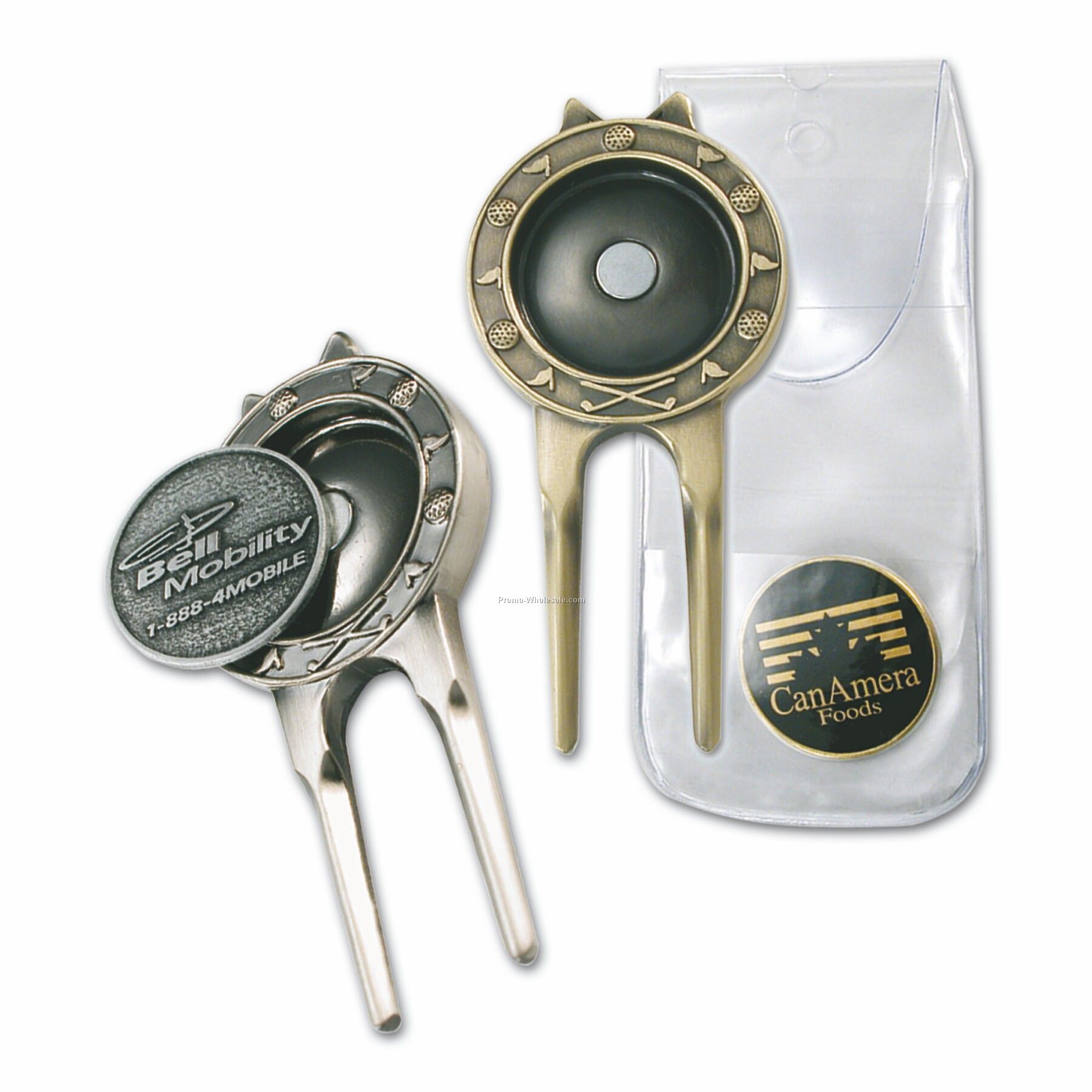 Fantasia Golf Divot Tool W/ Ball Marker