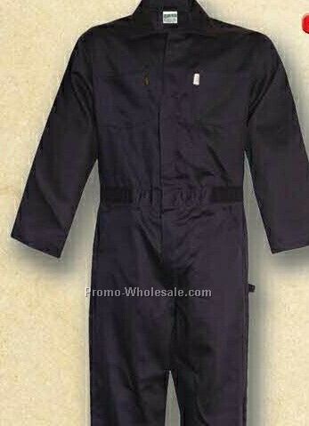 Flame Resistant Navy Coveralls (Xxl-xxxl / Regular And Tall)
