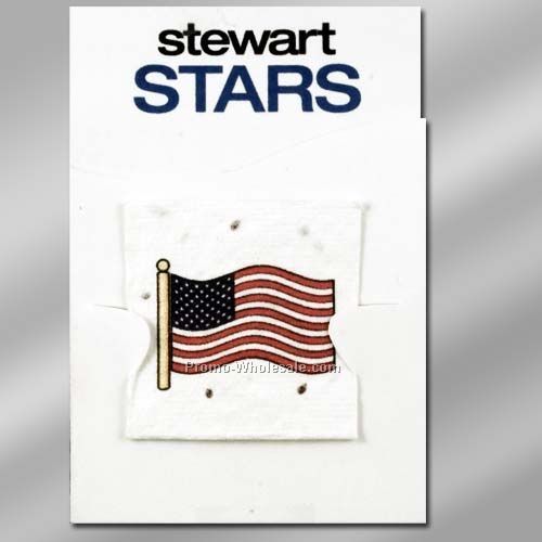Floral Seed Paper Pop-out Booklet - American Flag