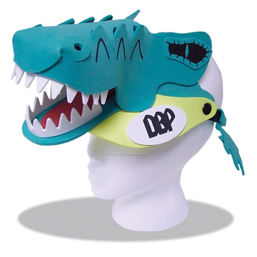 Foam Animal Sun Visor - Alligator