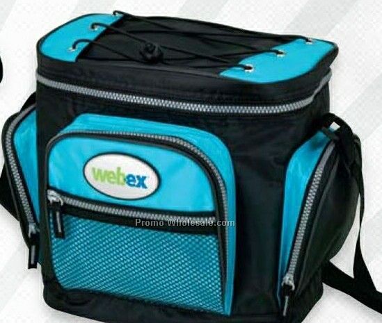 Giftcor Light Blue Tec Cooler Bag 10-1/2"x13-1/2"x7"