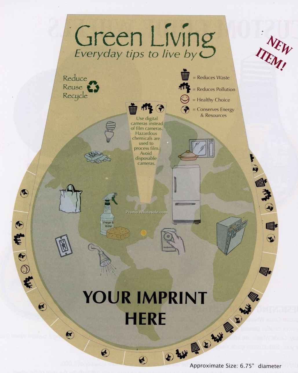 Go Green Guide Wheel - Green Living