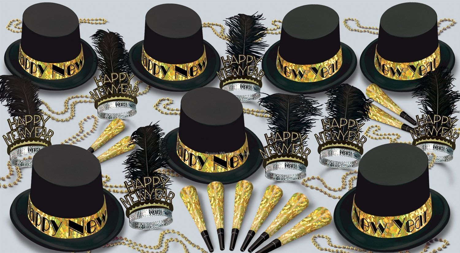 Gold Top Hat Assortment For 50