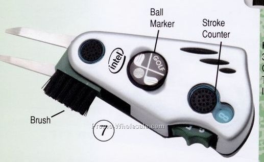 Golfer Essential Tool Set W/ Belt Clip