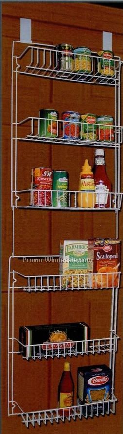 Handy Gourmet 5' Over Door Rack