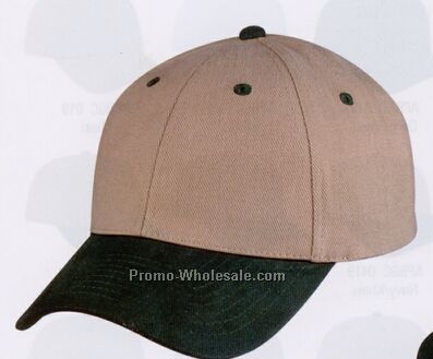 Heavy Brushed Cotton Cap (Embroidery)