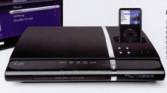 Iluv 5.1 Channel Slim Desktop Ipod / DVD Player