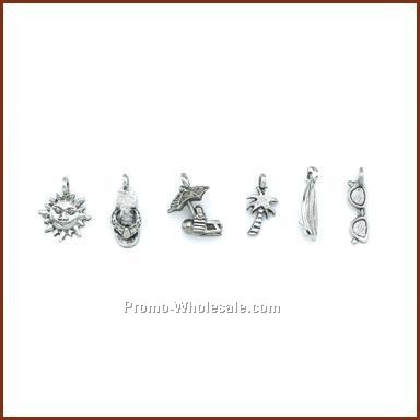 Individually Beach Stock Wine Charms