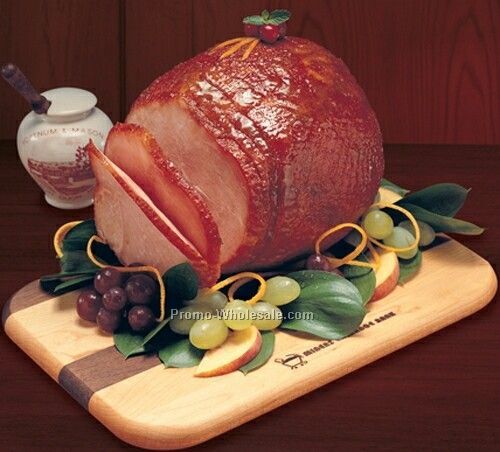 Large Boneless Smoked Ham W/ Cutting Board