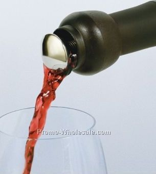 Laser Engraved Auto-close Pour & Seal For Wine