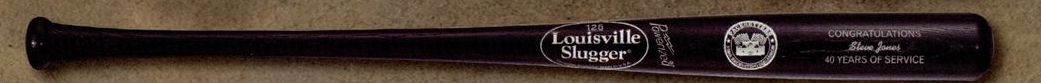 Louisville Slugger Full-size Corporate Wood Bat (Black/ Silver Imprint)