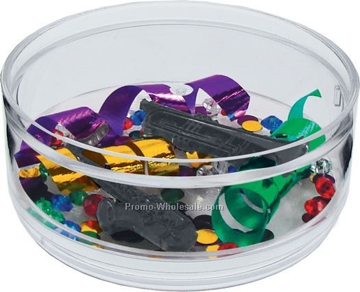 Mardi Gras Compartment Coaster Caddy