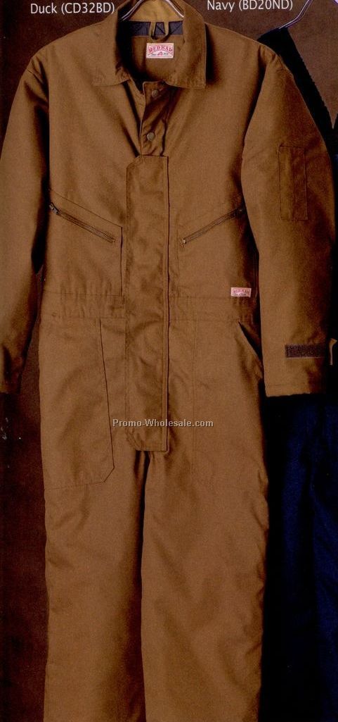 Men's 100% Cotton Duck Insulated Coverall