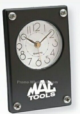 Metro Style Super Slim Quartz Analog Alarm Clock