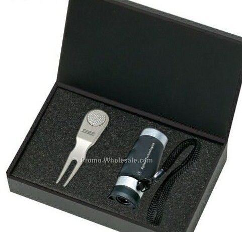 Monocular & Divot Golf Gift Set