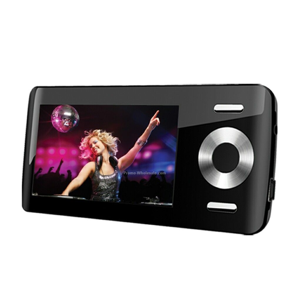 Mp3 Player With 2" Color Lcd, 8 Gb Flash Memory With FM & Touch Pad Control