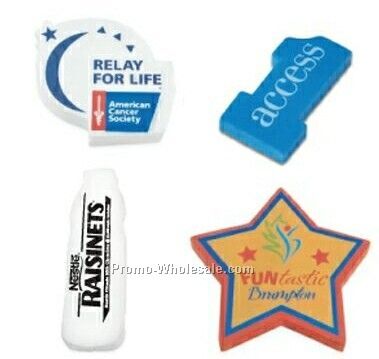 Multi Shape Flat Eraser