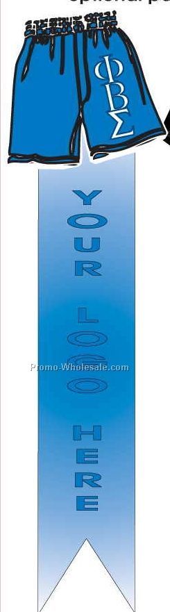 Phi Beta Sigma Fraternity Shorts Bookmark W/ Black Back