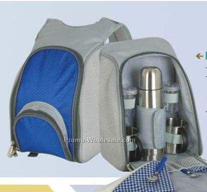 Picnic/ Cooler Backpack - 10-3/4"x7-1/4"