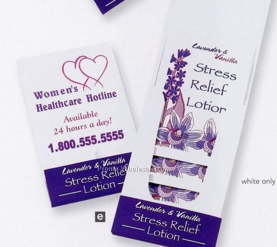 Pillowline Lavender & Vanilla Stress Relief Lotion Pocket Pack