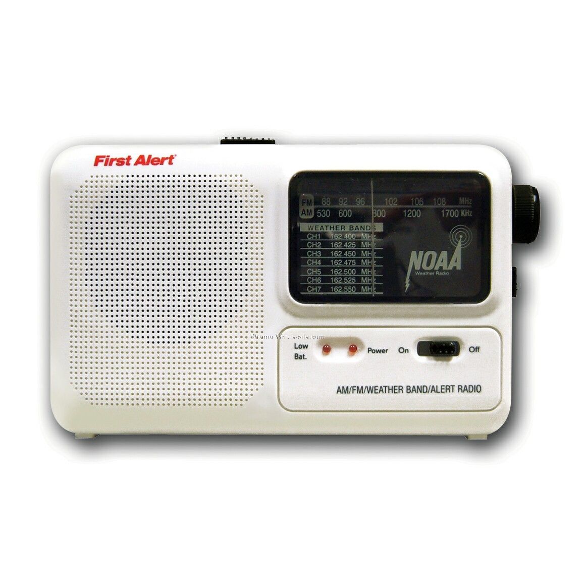 Portable AM/FM Emergency Alert Radio