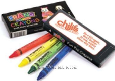 Prang Fun Pro 4 Pack Crayons - Standard Delivery
