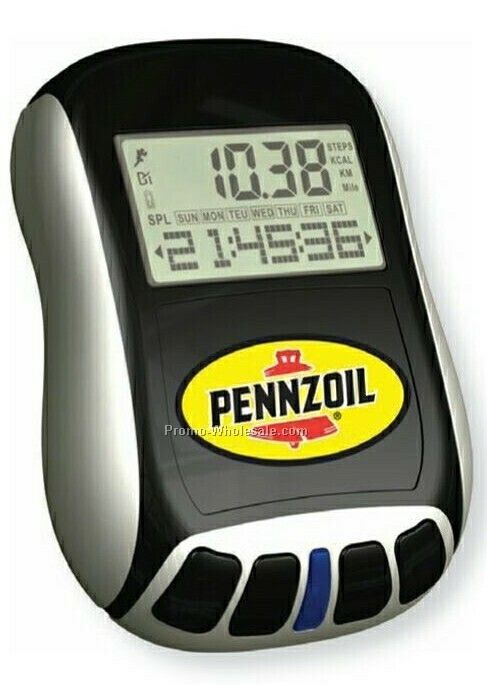 Programmable Pedometer W/ Computer Download USB (Spectradome)