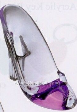 Purple Cinderella`s Slipper Cellular Phone Stand