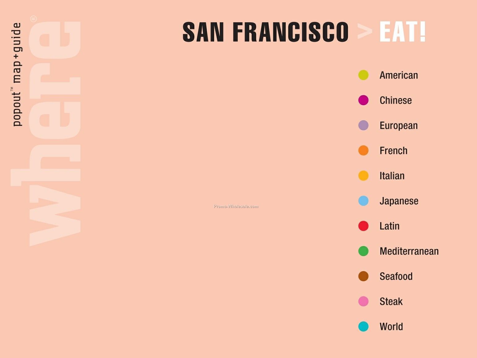 Restaurant Guides - Featuring Popout Maps - Eat! San Francisco