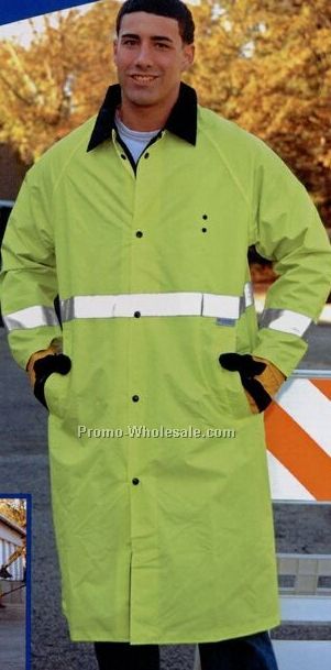 Reversible Public Safety 49" Raincoat No Reflective (S-2xl)