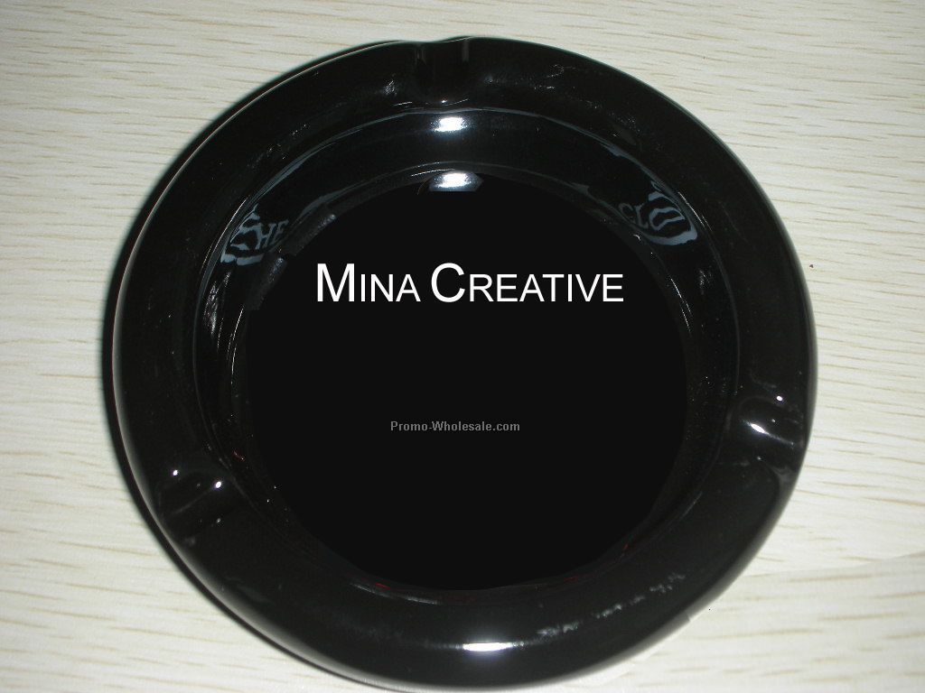 Round Ceramic Ashtray