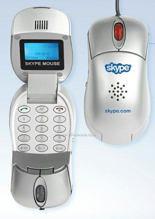 Skype Computer Power Mouse M96 With Internet Telephone
