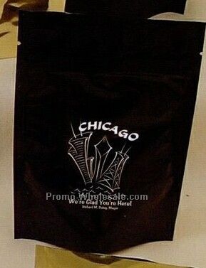 Small Tent Bag Filled W/ Starlight Mints 6"x4"x3"