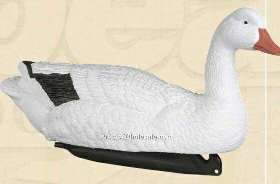 Snow Goose Floater Decoy W/ Water Keel