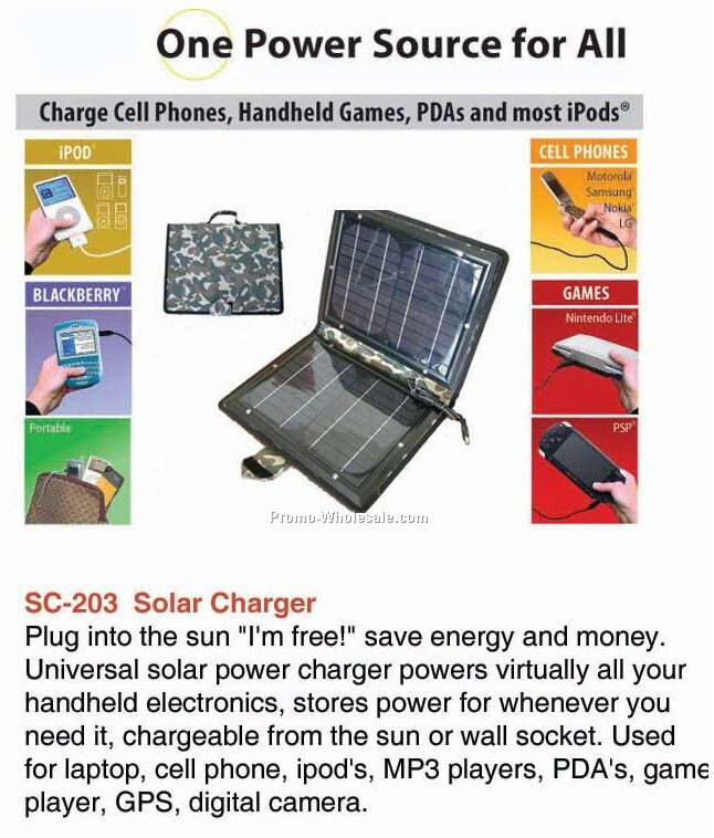 Solar Laptop Charger