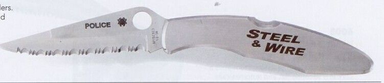 Spyderco Police Model Pocket Knife