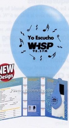 Stock Kinderprint Child Safety & Id Kit With Balloon (Spanish)