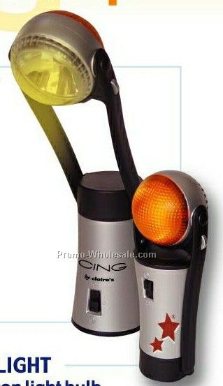 Table Lamp/ Flashlight With Emergency Blinking Light