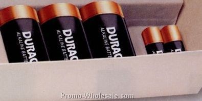 Three 3d Duracell Batteries