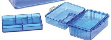 Translucent Blue Storage Chest