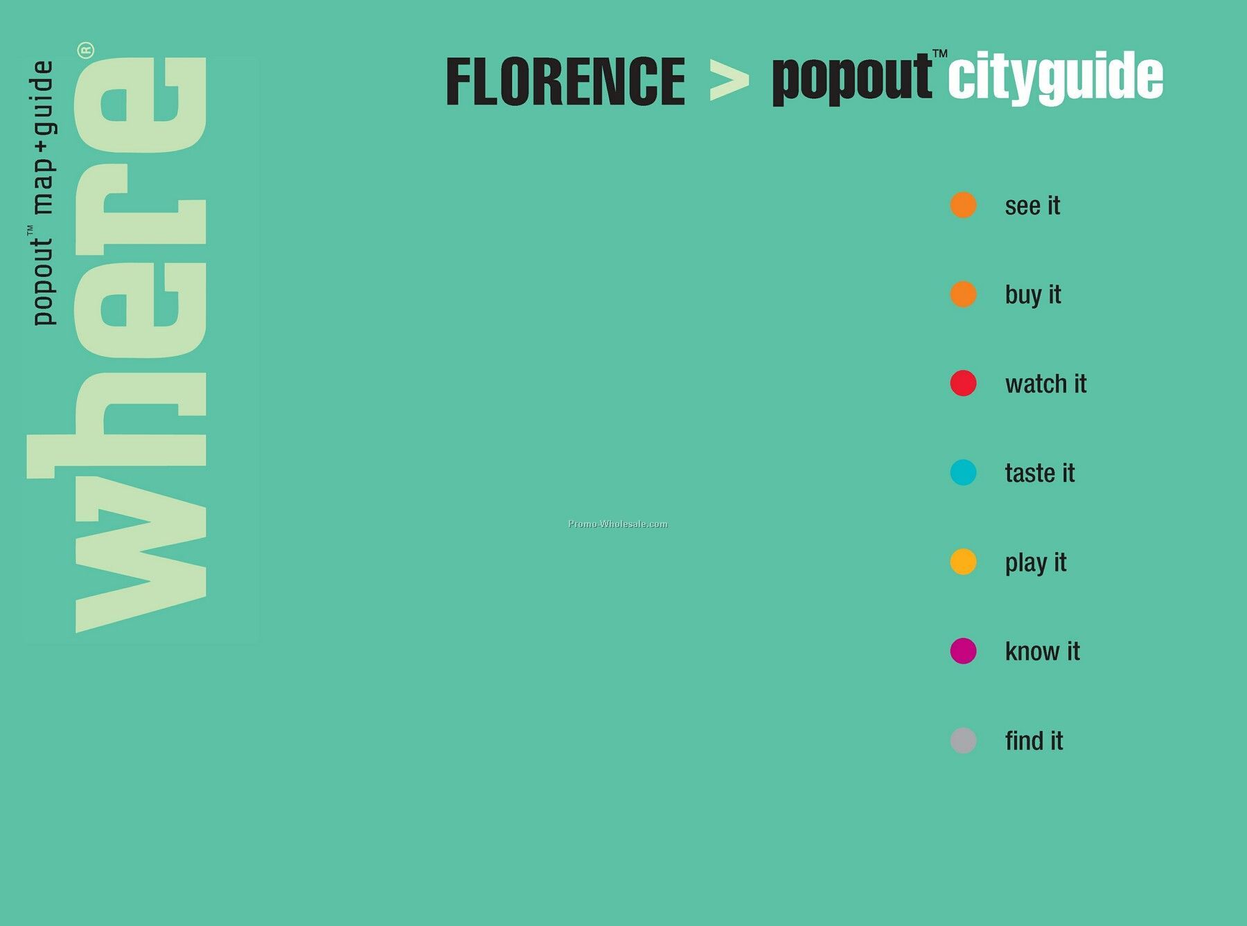Travel Guides - International Guide Of Florence - Featuring Popout Maps